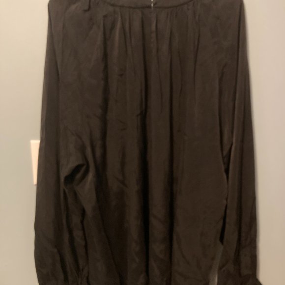 Universal Standard Patricia Black Blouse XL NWT - Picture 3 of 6